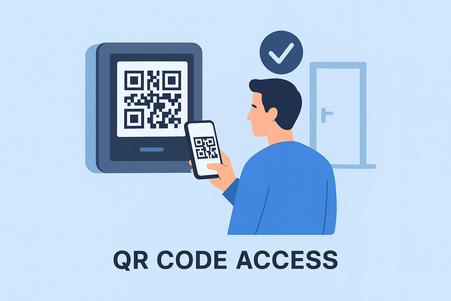 Illustration QR Code Access